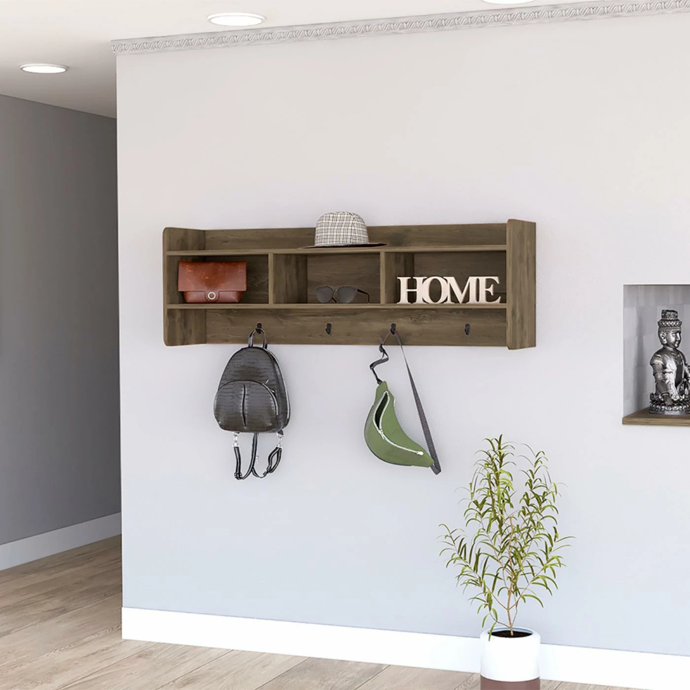 Cheap π Wood RST Brands Holbrook Modern π§₯ Coat Rack π₯ - Image 4