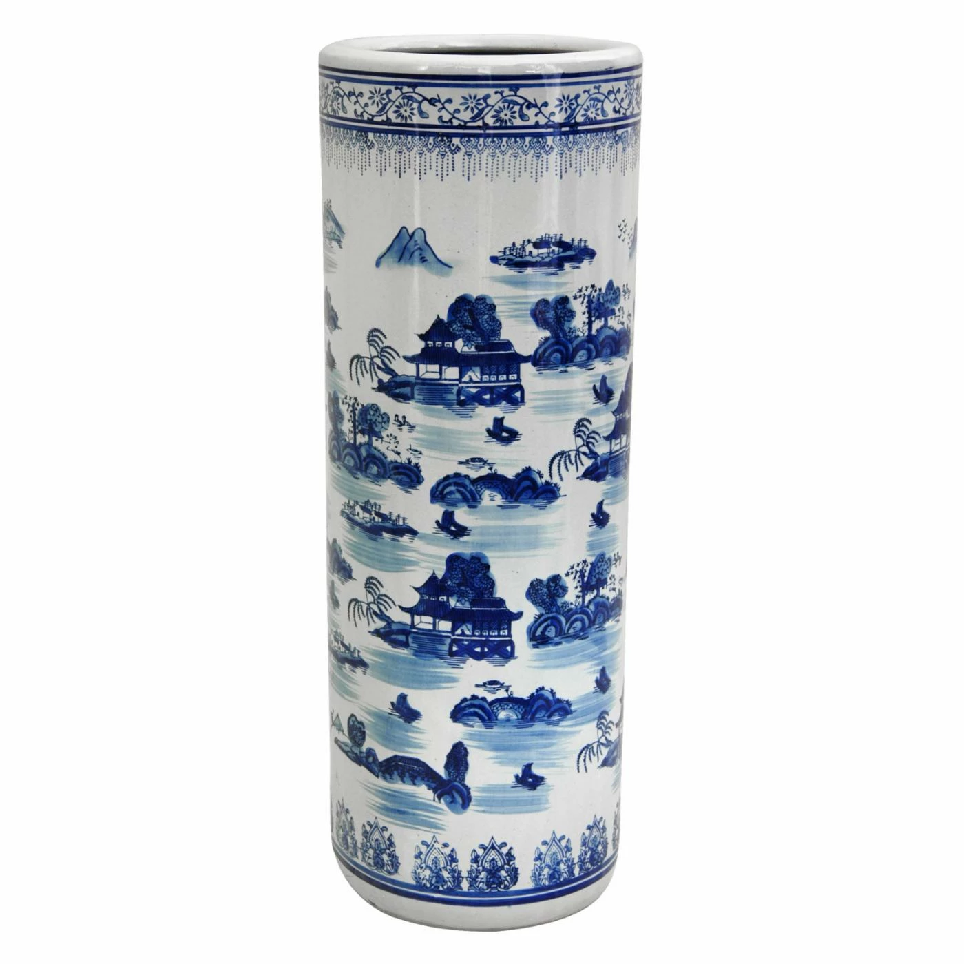 Deals π₯° Ceramic Oriental Furniture Porcelain Umbrella Stand π - Image 4