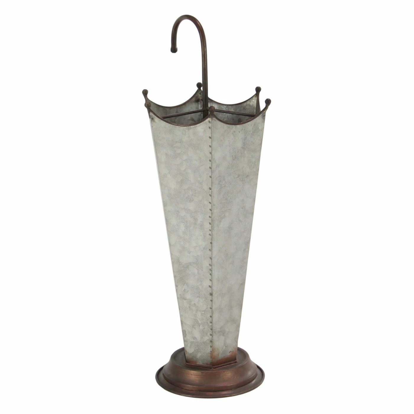 Hot Sale 🔥 Metal DecMode Farmhouse Galvanized Iron Umbrella Stand 🎉 - Image 4