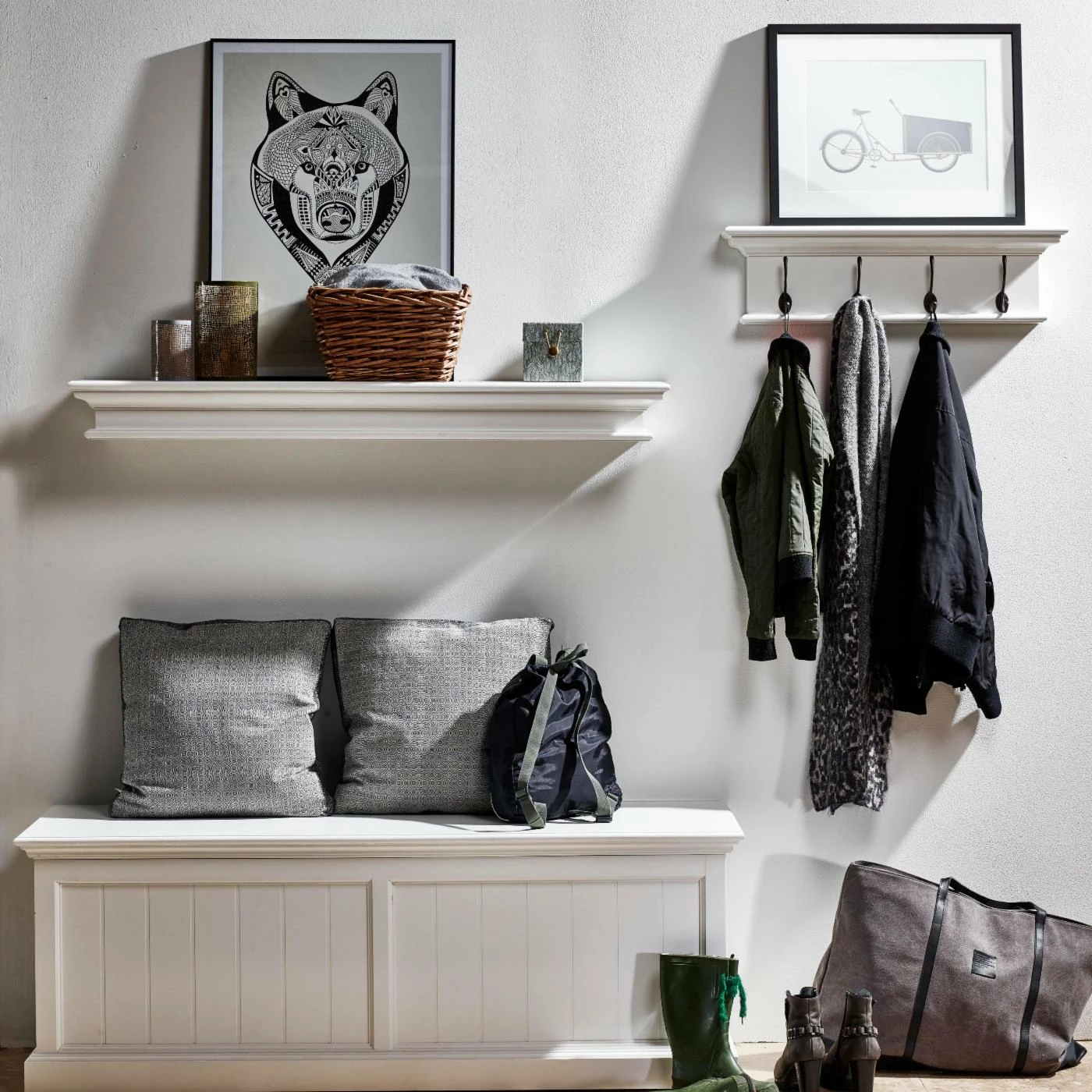 Budget 🌟 Metal Nova Solo Halifax 4 Hook Wall 🧥 Coat Rack 😉 - Image 9