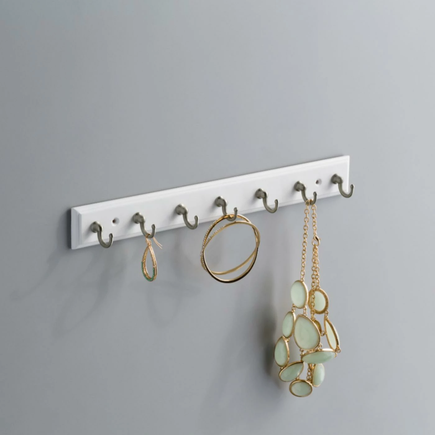 Cheapest ๐ Metal Franklin Brass Key Rail Hooks โจ - Image 3