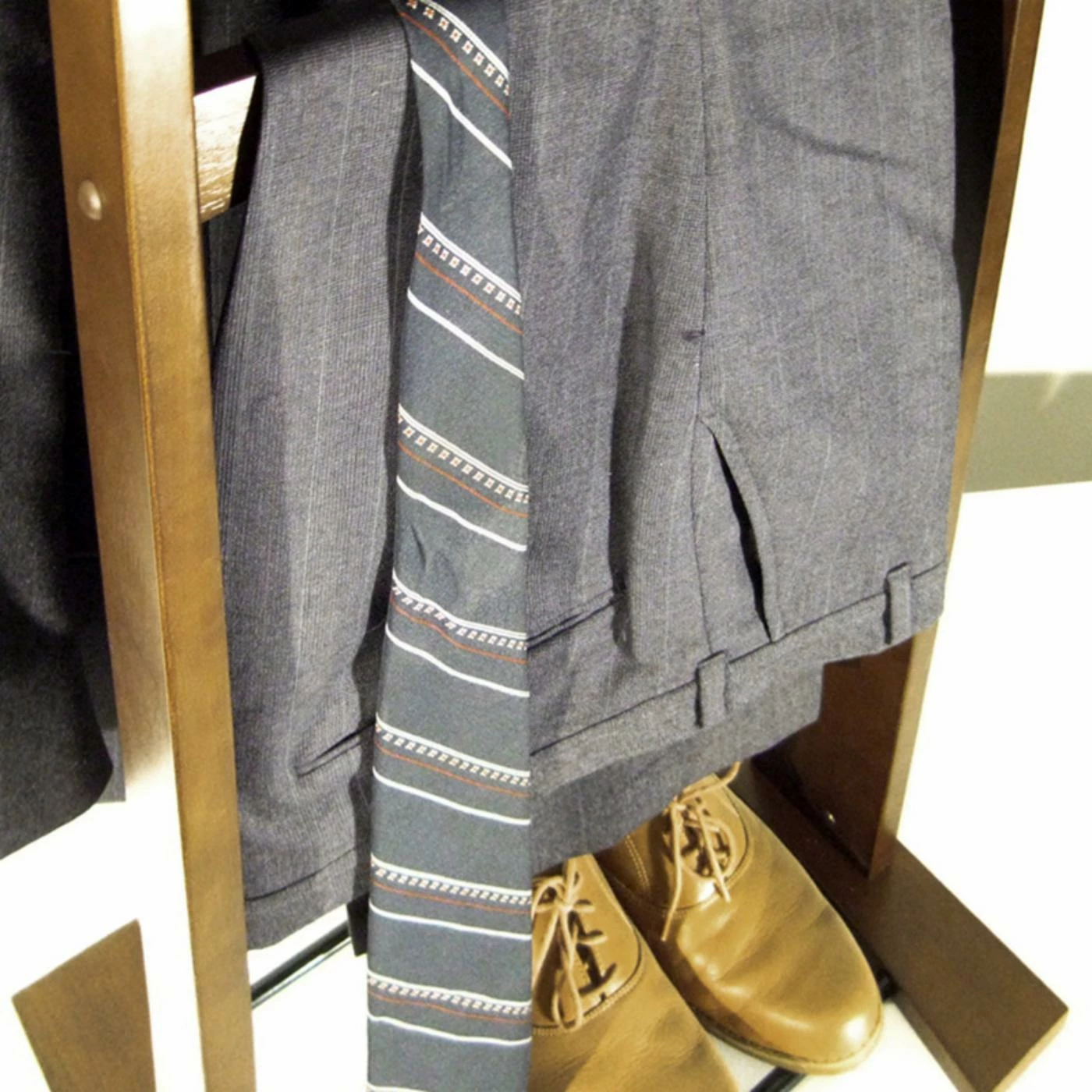 Hot Sale ⌛ Wood Proman Ashton Wardrobe Valet 🎉 - Image 3