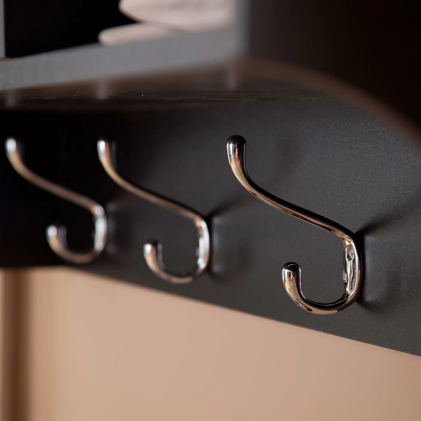 Buy π Wood Prepac Sonoma Black Triple Cubby Bench & π§₯ Coat Rack Set π - Image 3