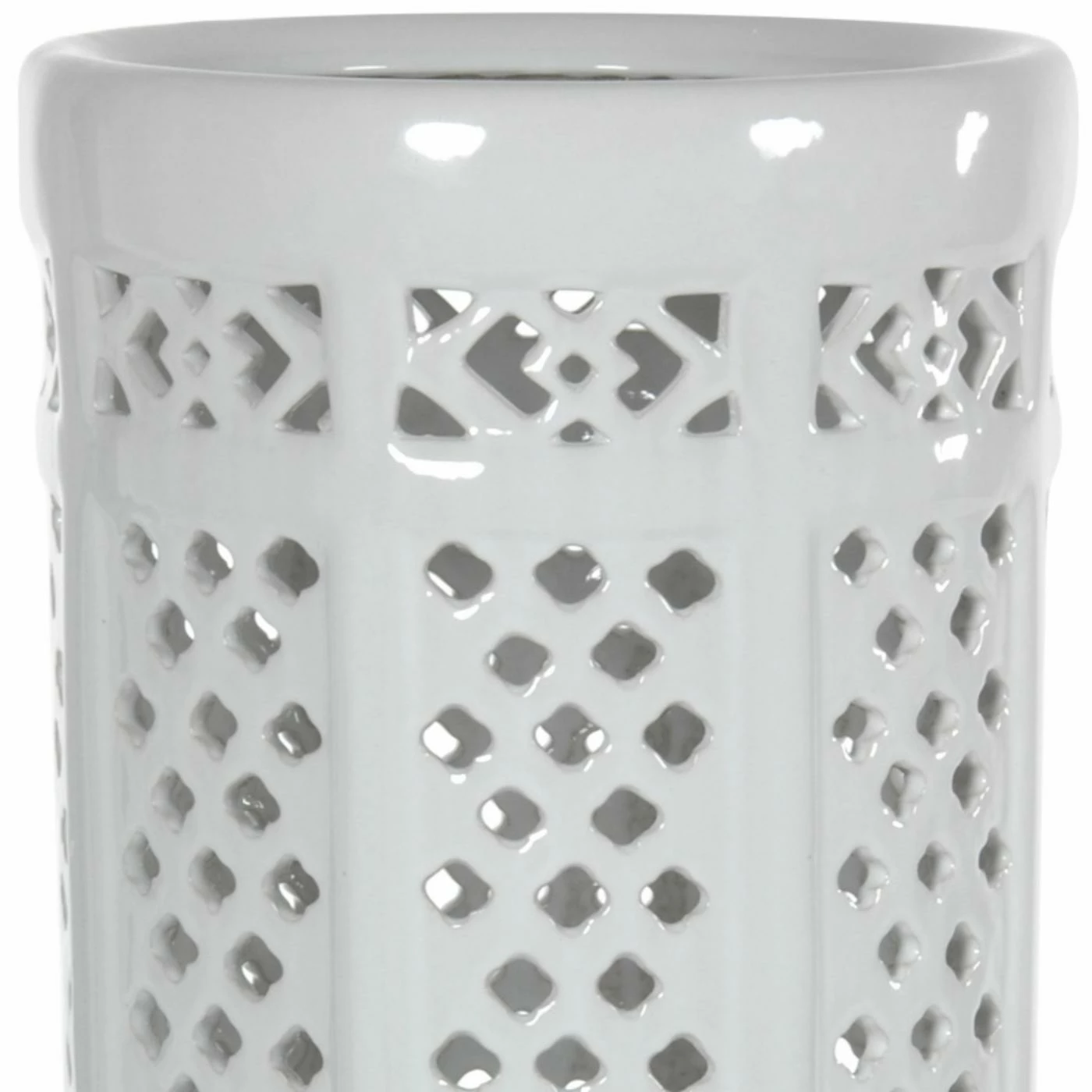 Hot Sale π₯° Ceramic Oriental Furniture Lattice Decorative Umbrella Stand π - Image 2