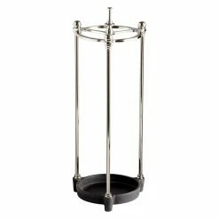 Promo 🌟 Wrought Iron Cyan Design Stow Away Umbrella Stand 🔥