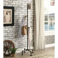 Top 10 😍 Metal Furniture Of America Akayla Industrial Style 🧥 Coat Rack 🥰