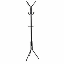 Cheap 🌟 Metal Home Basics 🧥 Coat Rack - Black 🛒