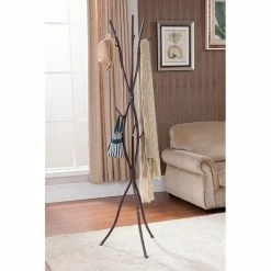 Deals ❤️ K&B Furniture Metal K & B Furniture Tree Branch 🧥 Coat Rack - 71H In. 👍