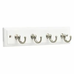 Cheapest 👍 Metal Franklin Brass Key Rail Hooks ✨