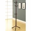 Hot Sale ❤️ Monarch Specialties Cappuccino Contemporary Solid Wood 🧥 Coat Rack 🤩