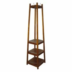 Flash Sale 🎁 ORE International Wood 3 Tier 👟 Shoe Tower & 🧥 Coat Rack ❤️