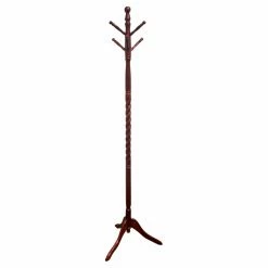 New 🥰 ORE International Twist Wooden 🧥 Coat Rack 😀