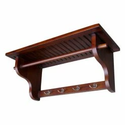 Outlet 🌟 Wood Ore International 11 In. Wall Hanger - Mahogany ⭐