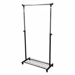 Best Sale ⭐ Metal Ore International 62 In. Mobile 🧥 Coat Hanger 🛒