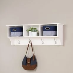 Top 10 ๐ฅ Wood Prepac White Entryway Cubbie Shelf ๐