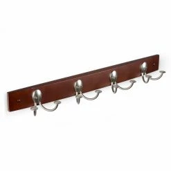 Top 10 ๐ Spectrum Diversified Wood Stratford 4 Double-Hook Walnut Wall ๐งฅ Coat Rack ๐งจ