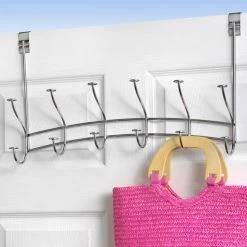 Best reviews of 🎉 Spectrum Diversified Metal Windsor Over The Door 6 Hook 🧥 Coat Rack 💯