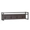Deals 🌟 Wood RiverRidge Home Afton 4-Hook Metal Frame Wall Shelf 👏