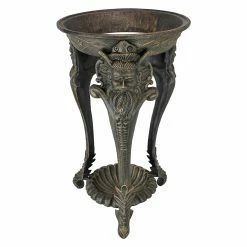Budget ✔️ Metal Design Toscano Mythological Greek Satyr Umbrella Stand ❤️