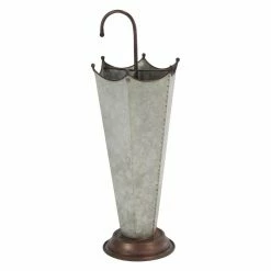 Hot Sale 🔥 Metal DecMode Farmhouse Galvanized Iron Umbrella Stand 🎉