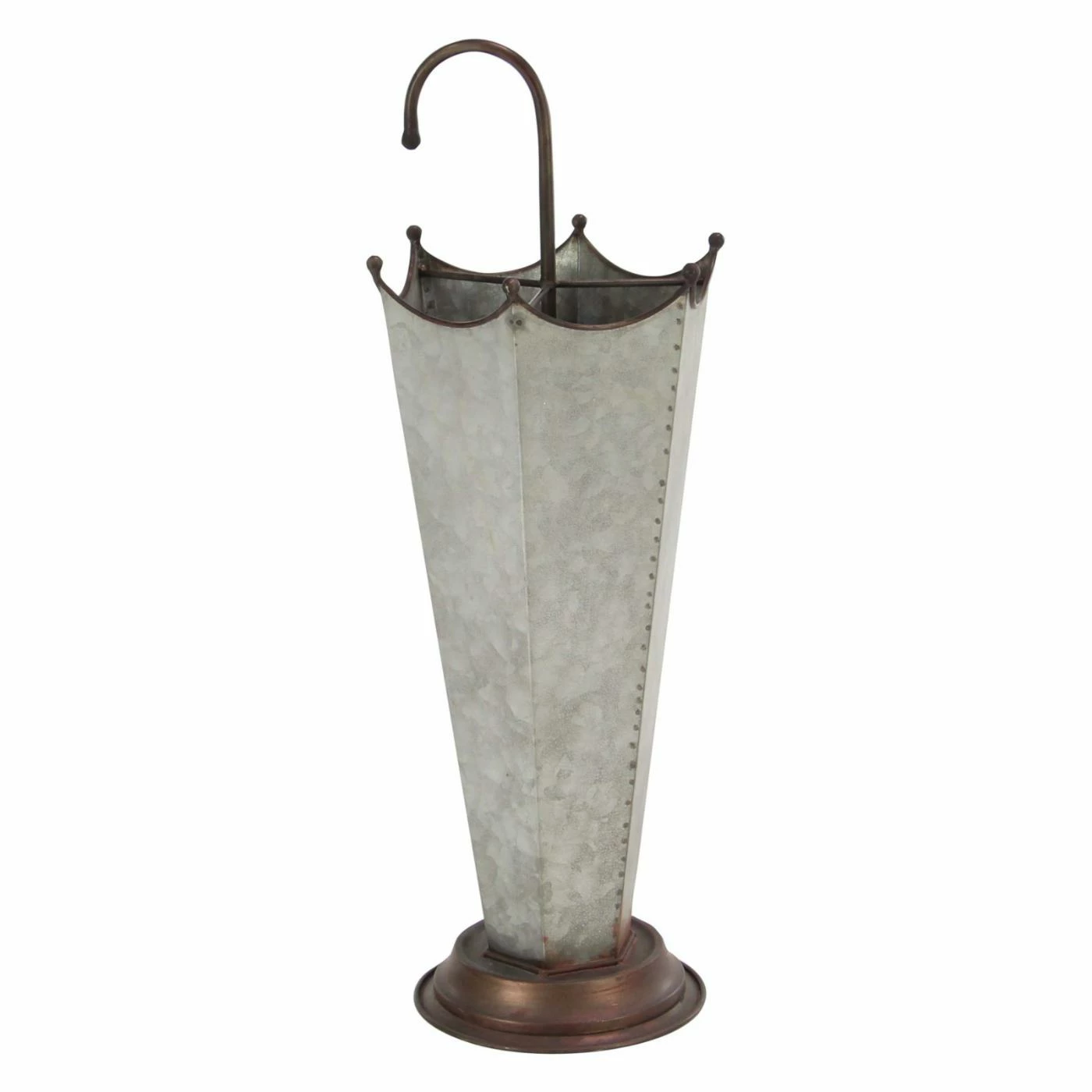 Hot Sale 🔥 Metal DecMode Farmhouse Galvanized Iron Umbrella Stand 🎉