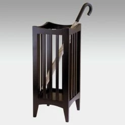 Buy 😉 Winsome Wood Portland Umbrella Stand - Cappuccino ⭐