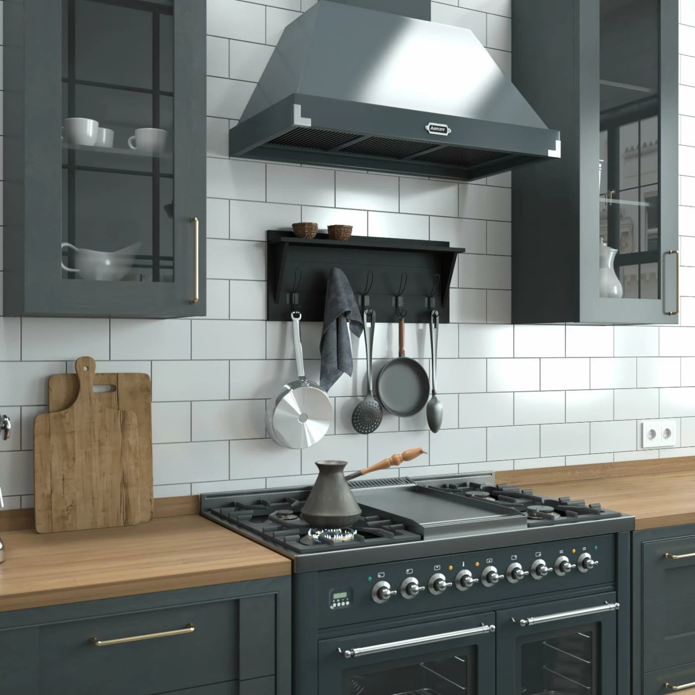 Best Sale 🤩 Flash Furniture Daly Small Wall Mounted Solid Pine Wood Storage Rack With Shelf 🛒 - Image 4