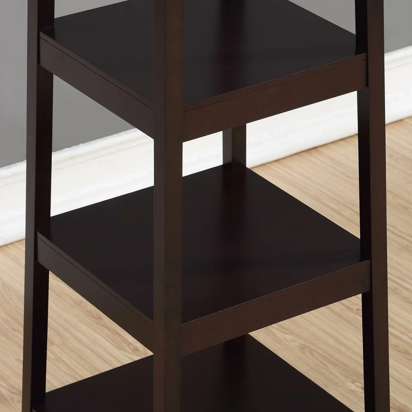 Hot Sale 😀 Wood Roundhill Furniture Vassen 3 Shelf Storage Standing 🧥 Coat Rack ✨ - Image 5